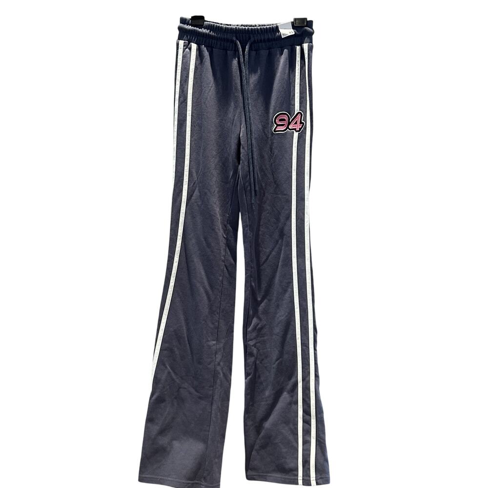 NWT Rue21 Navy Blue Flared Sweatpants Junior's size XS